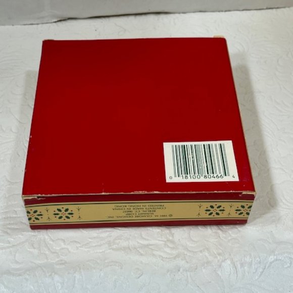 VTG Heirloom Collection 1991 New Home Window Christmas Ornament NIB - Picture 5 of 12